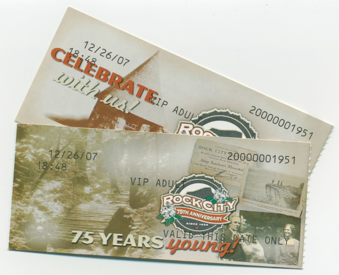 Vacation 2007-12 - Rock City 0008.jpg - Rock City outside of Chattanooga Tennessee has been a tourist attraction since 1932. I remembered seeing barn roofs painted with "See Rock City" and wanted to pay a visit to its home on Lookout Mountain. Christmas Vacation 2007-08.